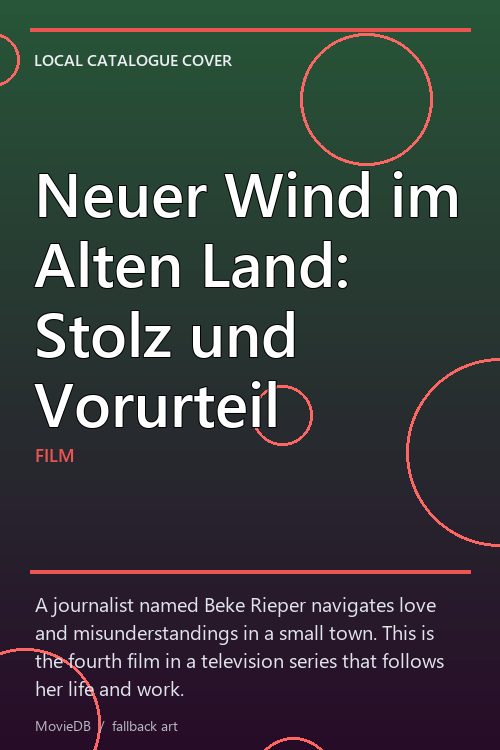 Neuer Wind im Alten Land: Stolz und Vorurteil poster