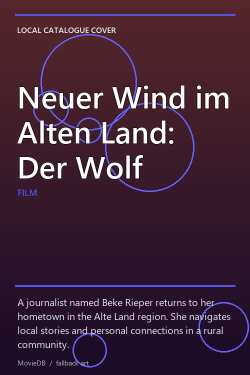 Neuer Wind im Alten Land: Der Wolf poster