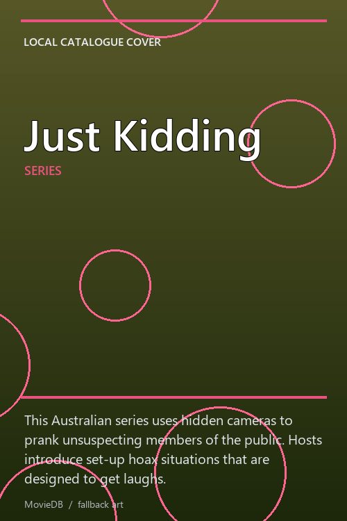 Just Kidding poster