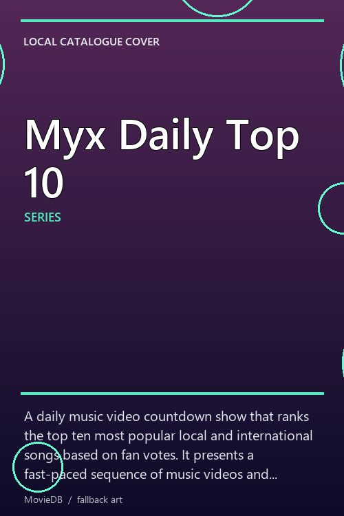 Myx Daily Top 10 poster