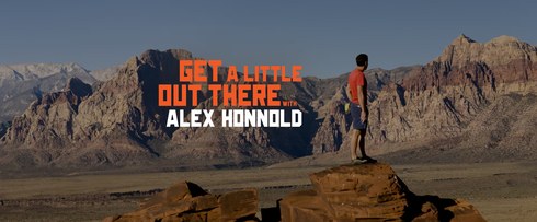 Get a Little Out There with Alex Honnold poster