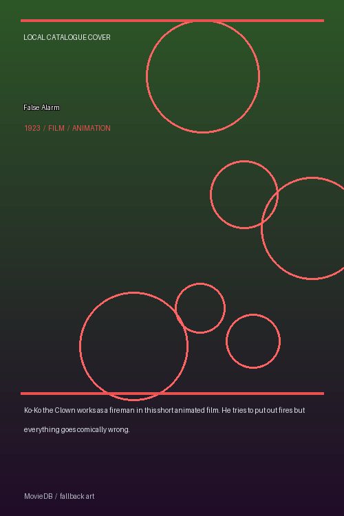 False Alarm poster