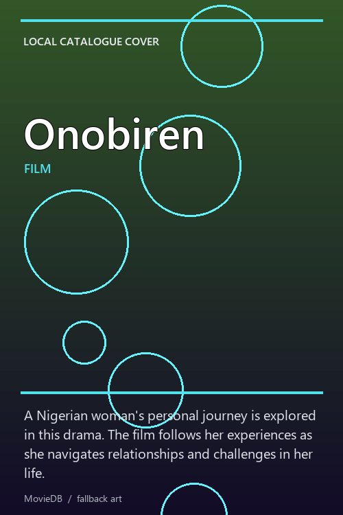 Onobiren poster