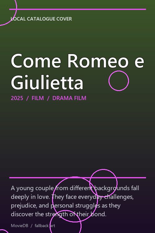 Come Romeo e Giulietta poster