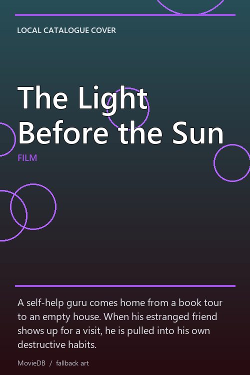 The Light Before the Sun poster