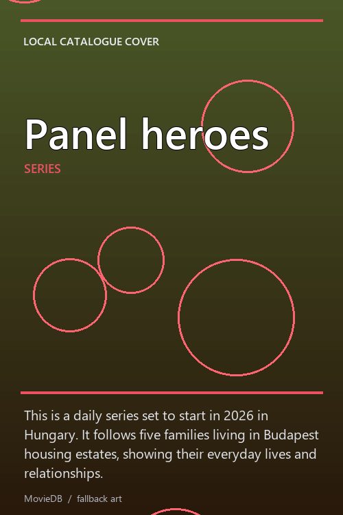 Panel heroes poster