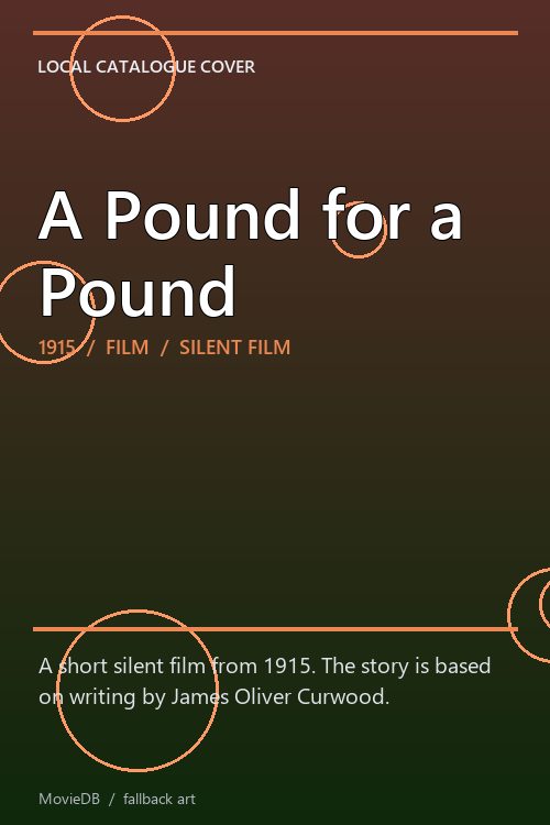 A Pound for a Pound poster