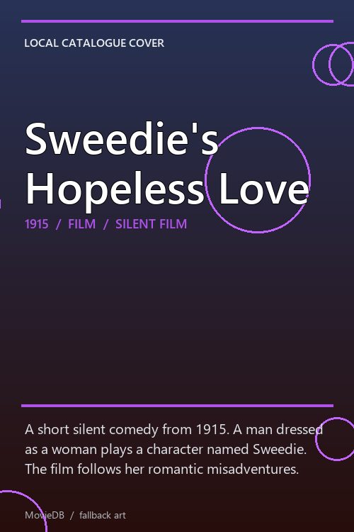 Sweedie's Hopeless Love poster