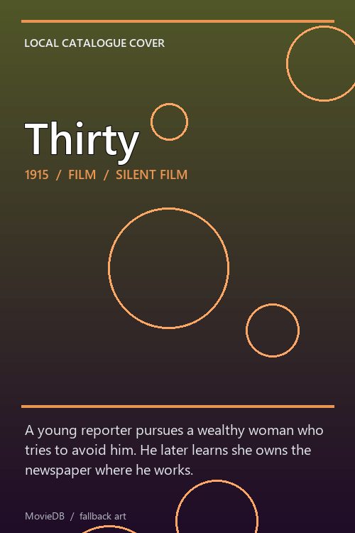 Thirty poster