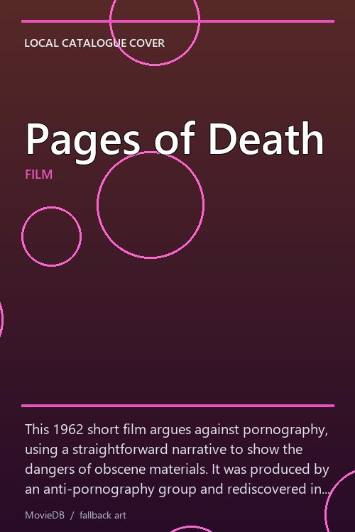 Pages of Death poster