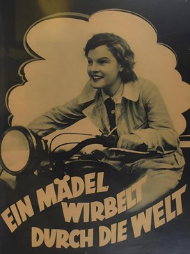 A Girl Whirls By the World poster