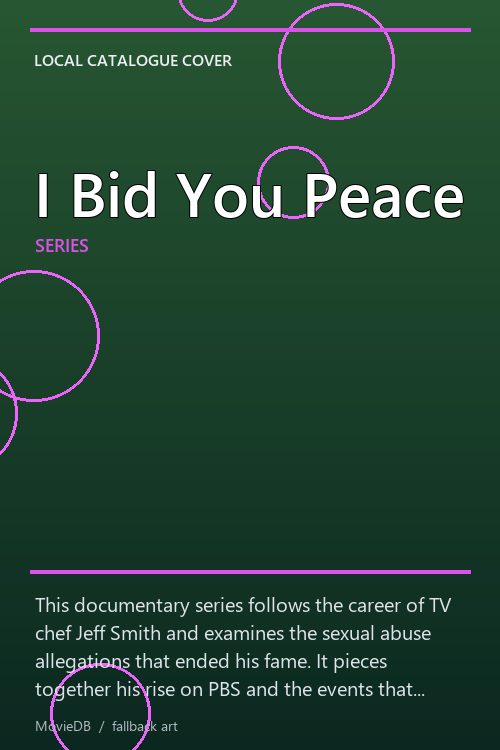 I Bid You Peace poster