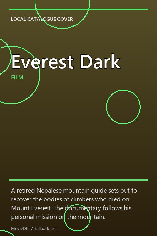 Everest Dark poster