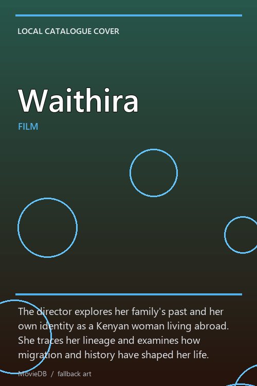 Waithira poster