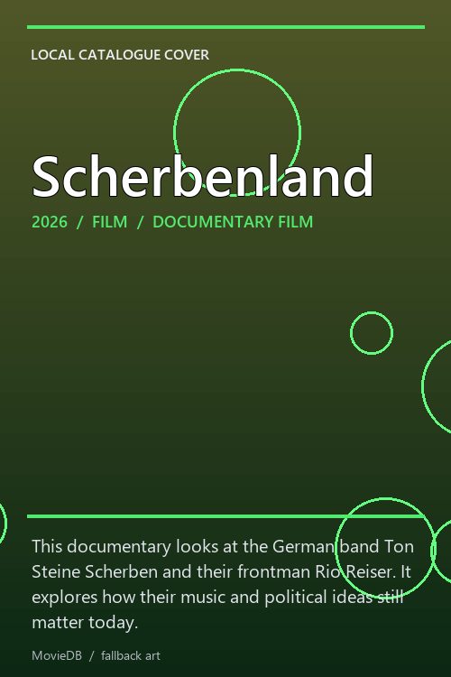 Scherbenland poster