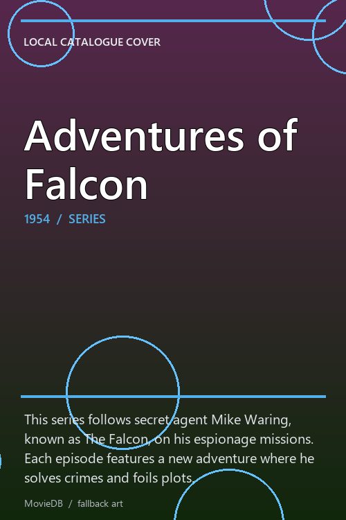 Adventures of Falcon poster