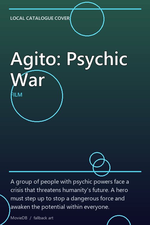 Agito: Psychic War poster