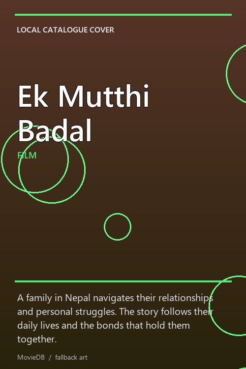 Ek Mutthi Badal poster