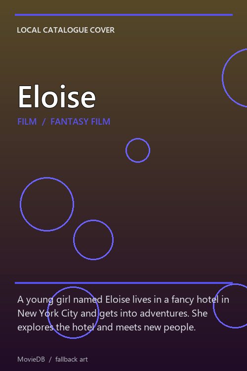 Eloise poster