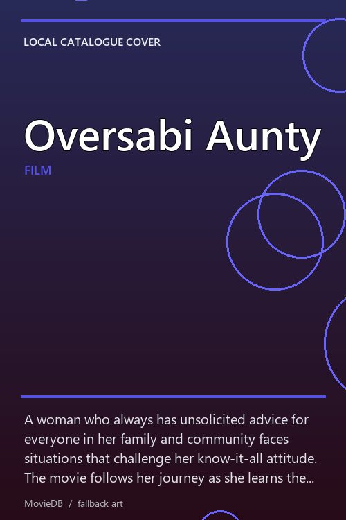 Oversabi Aunty poster