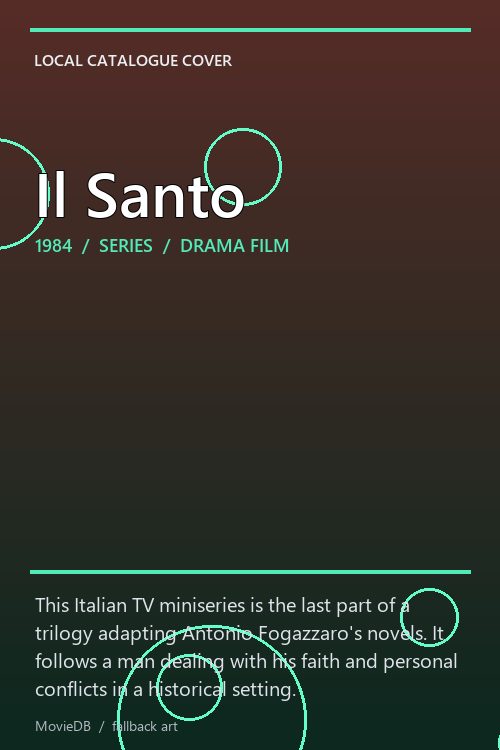 Il Santo poster