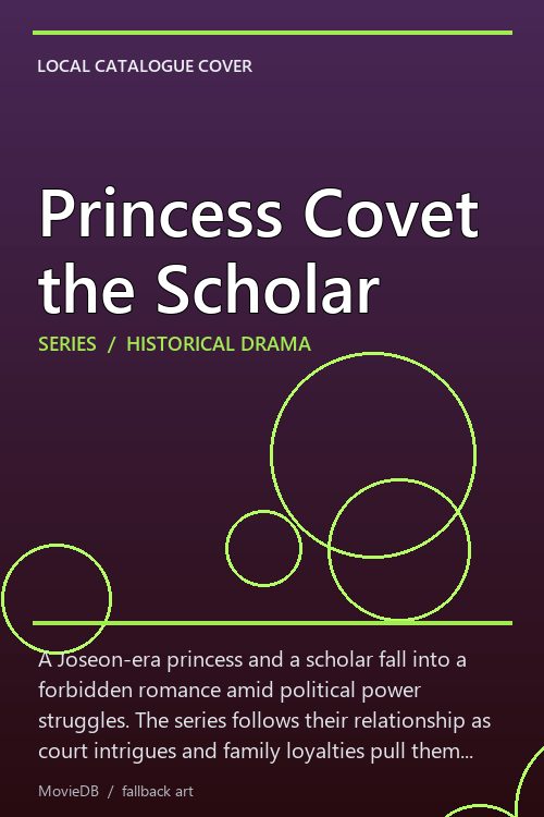 Princess Covet the Scholar poster