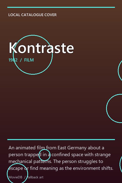 Kontraste poster