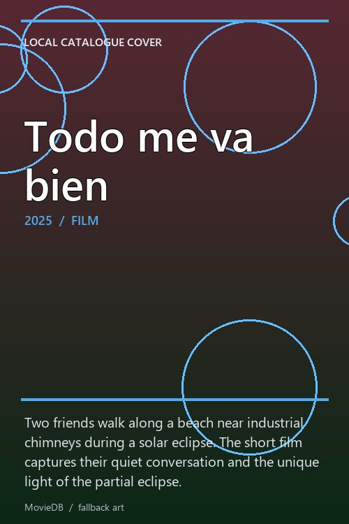 Todo me va bien poster
