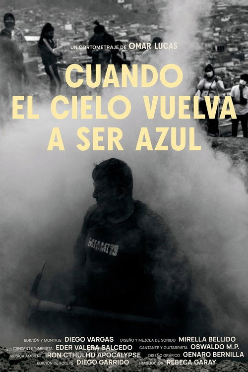 Cuando el cielo vuelva a ser azul poster