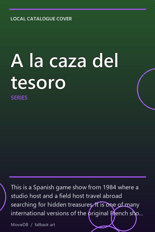 A la caza del tesoro poster