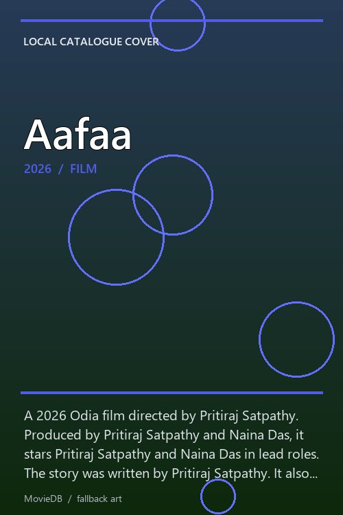 Aafaa poster