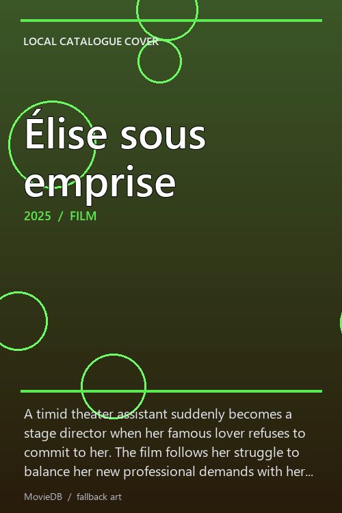 Élise sous emprise poster