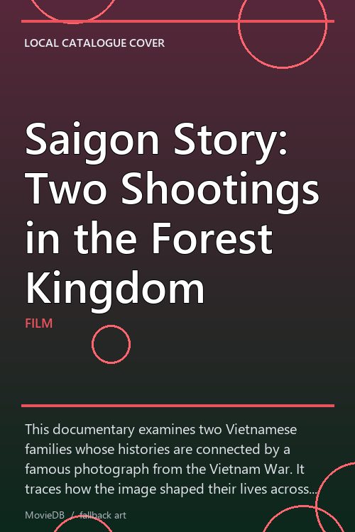 Saigon Story: Two Shootings in the Forest Kingdom poster