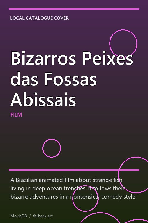 Bizarros Peixes das Fossas Abissais poster