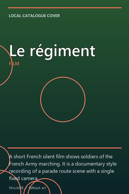 Le régiment poster