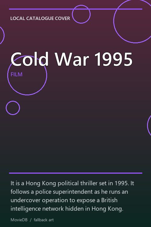 Cold War 1995 poster