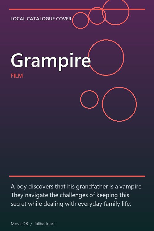 Grampire poster