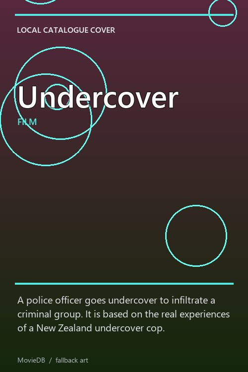 Undercover poster