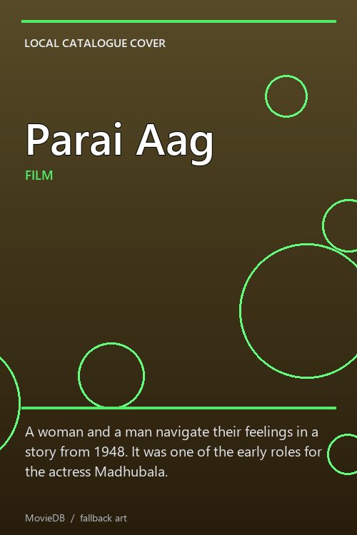 Parai Aag poster