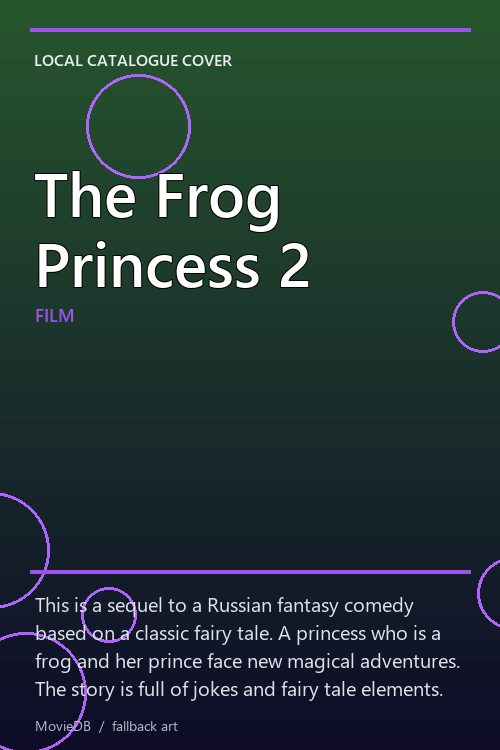 The Frog Princess 2 poster
