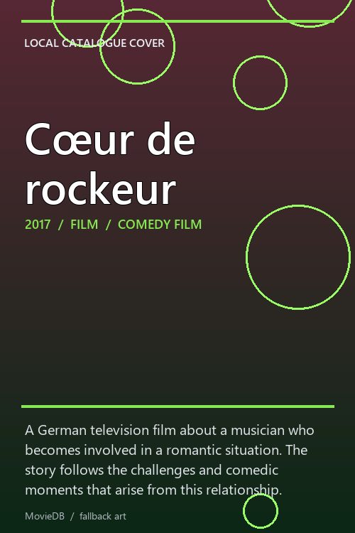 Cœur de rockeur poster