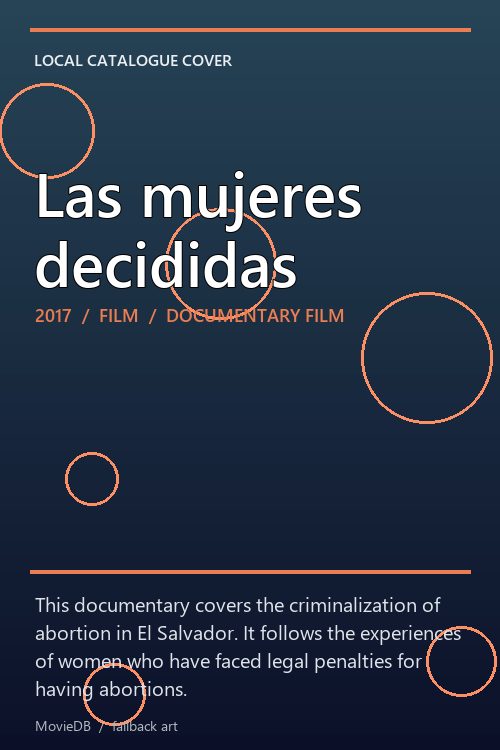 Las mujeres decididas poster