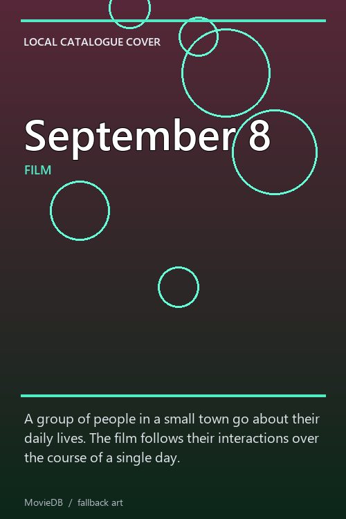 September 8 poster
