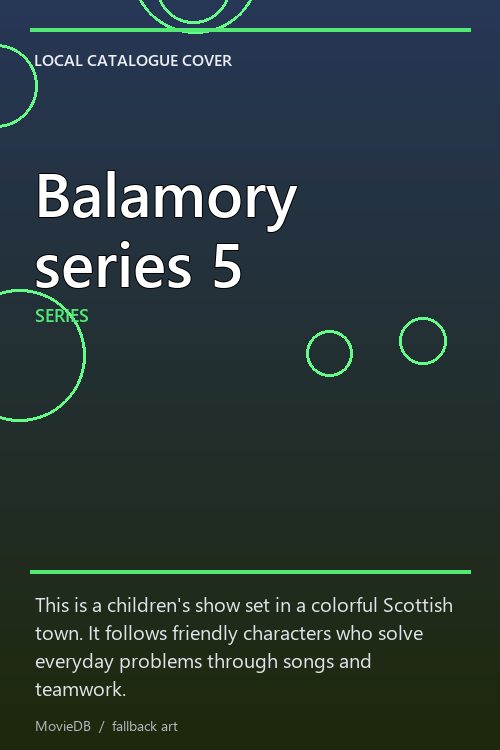 Balamory series 5 poster