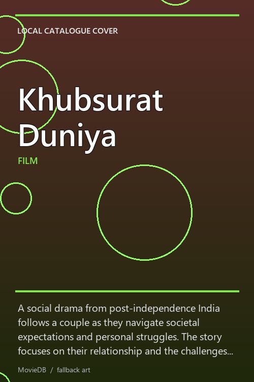Khubsurat Duniya poster