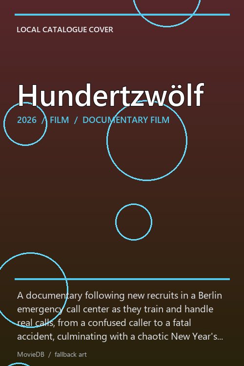 Hundertzwölf poster