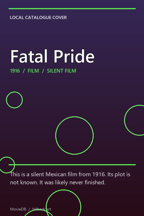 Fatal Pride poster