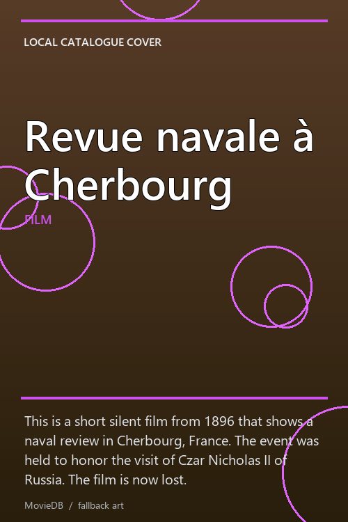 Revue navale à Cherbourg poster