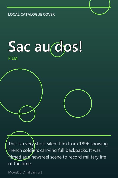 Sac au dos! poster