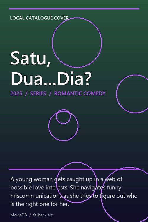 Satu, Dua...Dia? poster